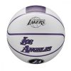 WILSON NBA TEAM CITY COLLECTOR BSKT LOS ANGELES LAKERS WHITE 7