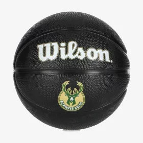 WILSON NBA TEAM TRIBUTE MINI BLACK MILWAUKEE BUCKS Black
