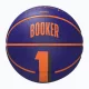 WILSON NBA PLAYER ICON MINI BSKT BOOKER PURPLE