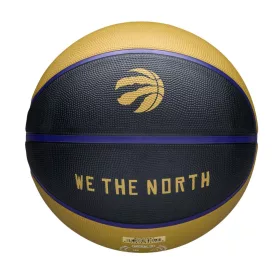   Wilson 2024 NBA Team City Edition Toronto Raptors Black/Yellow