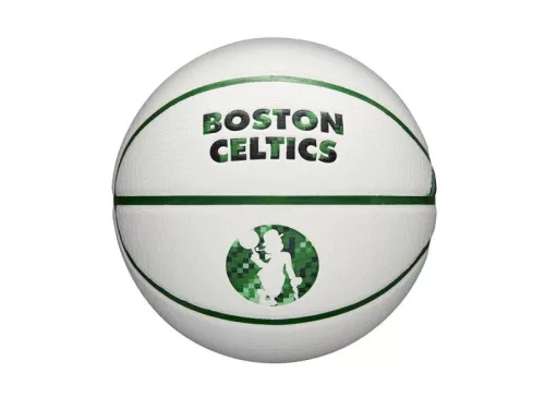 Wilson NBA Team Pixel Boston Celtics BSKT White 7