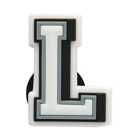 Crocs L betű Jibbitz