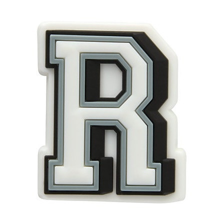 Crocs R betű Jibbitz MC