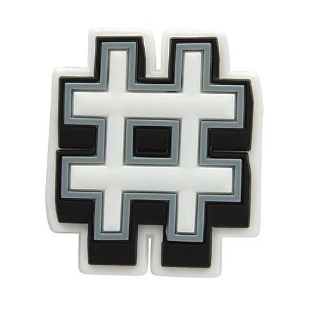 Crocs Hashtag Jibbitz