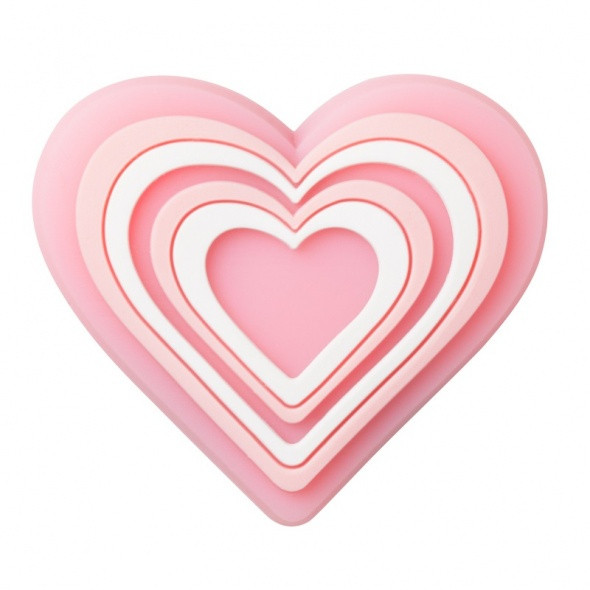 Crocs LED rózsaszín szív Jibbitz MC