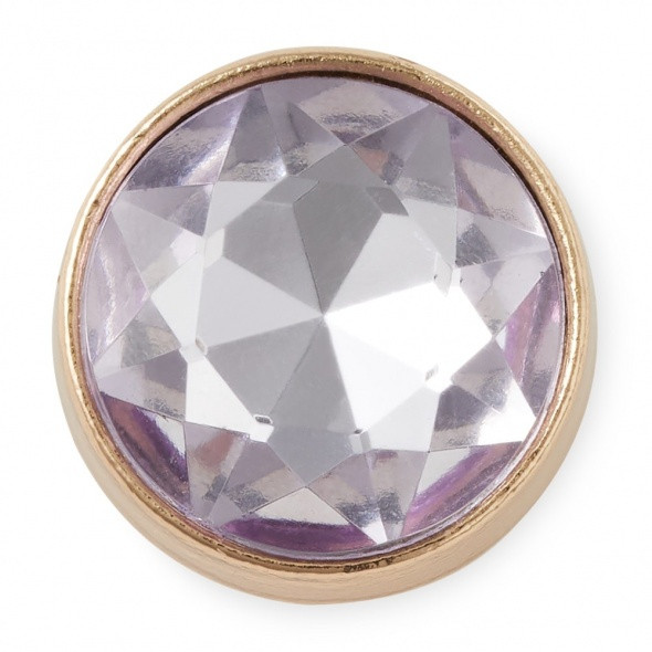 Crocs Halványlila drágakő Jibbitz