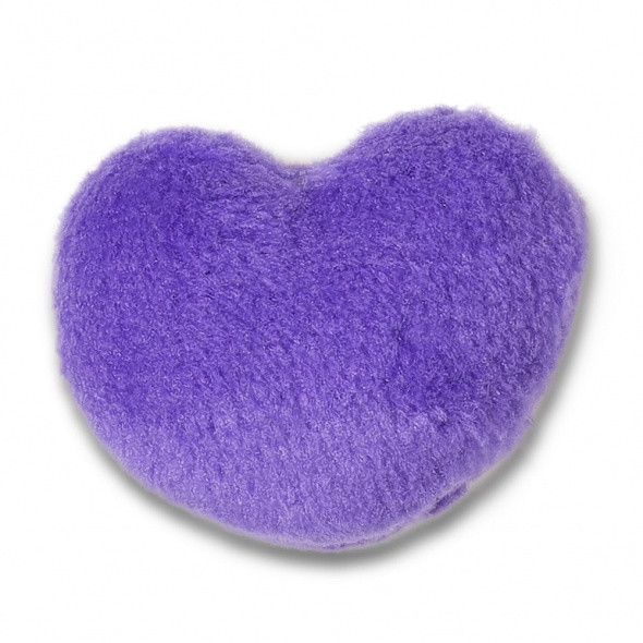 Crocs Lila bolyhos szív Jibbitz