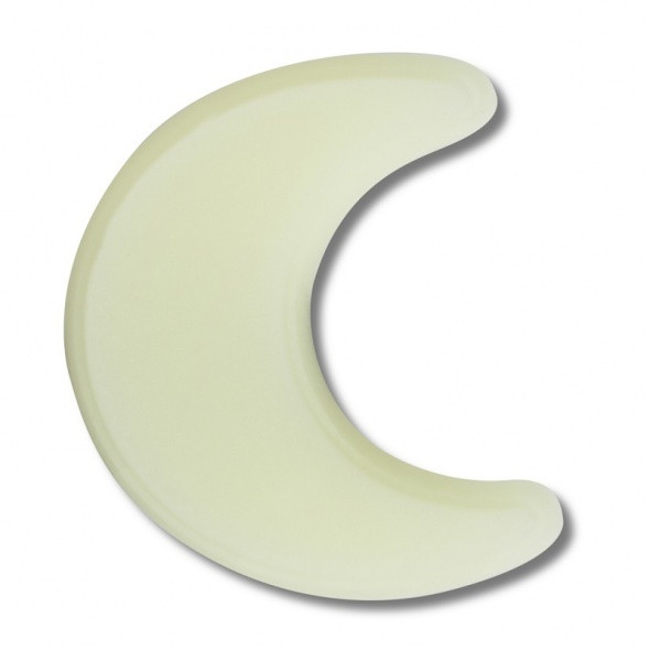 Crocs Sötétben világító félhold Jibbitz