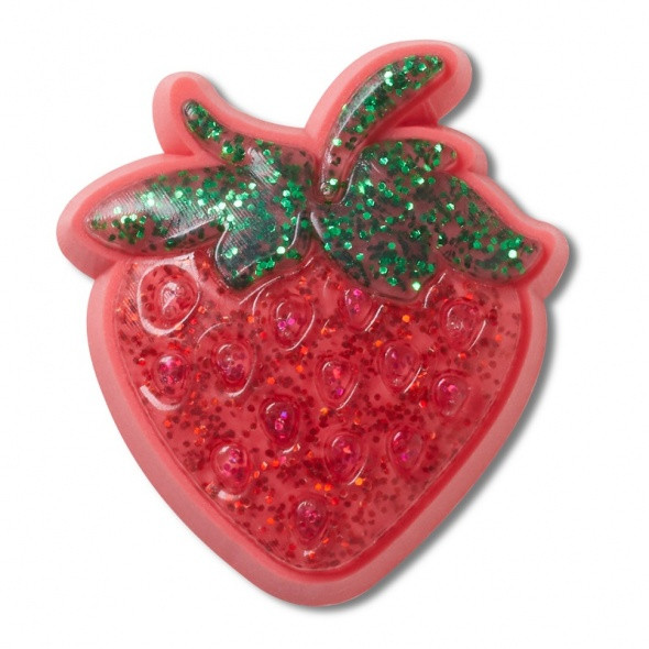 Crocs Csillogó eper Jibbitz MC