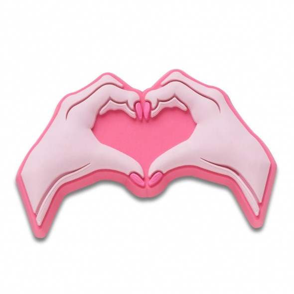 Crocs Szívet formázó kezek Jibbitz