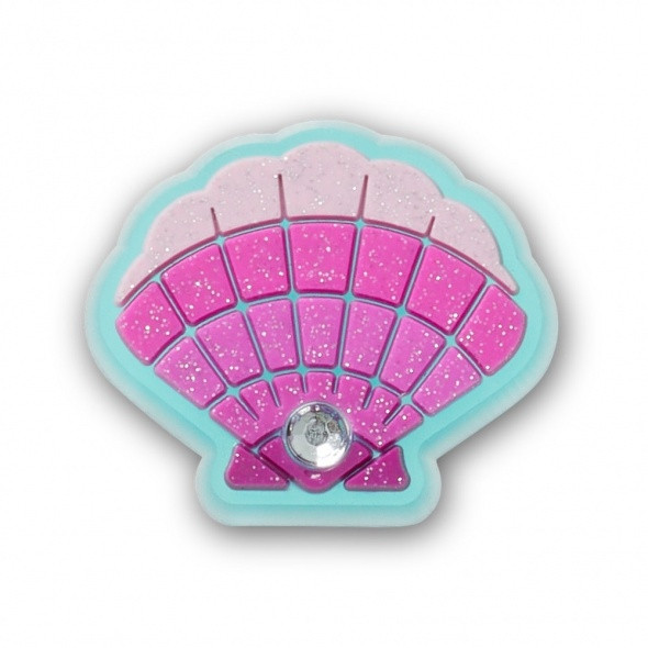 Crocs Rózsaszín kagyló Jibbitz MC