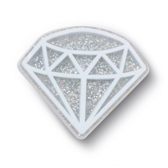 Crocs Ezüst gyémánt Jibbitz