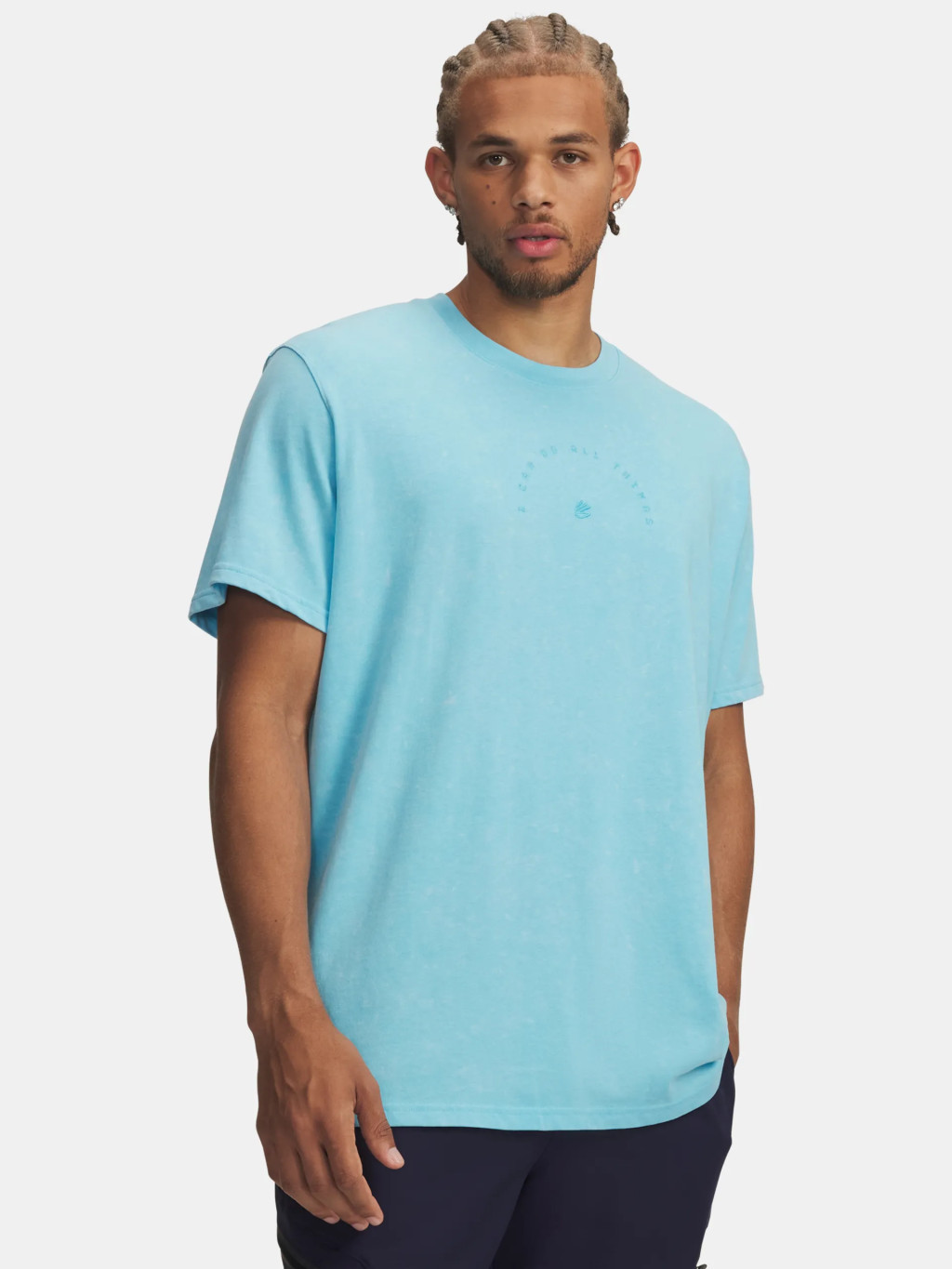 Under Armour Curry ICDAT Tee Blue