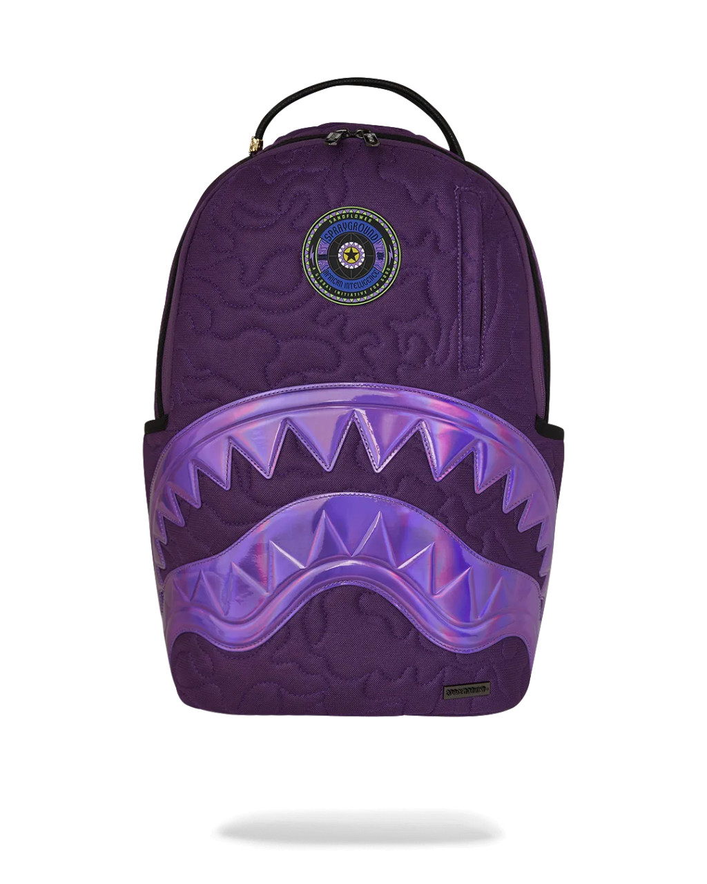 Sprayground Ai Quilted Iridescent Backpack Purple ONE