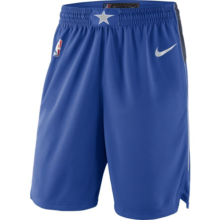 Nike NBA Dri-FIT Dallas Mavericks Icon Edition Swingman Shorts Blue XL