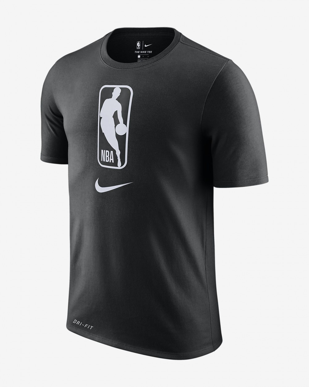 NBA X NIKE DRY FIT TEAM 31 SHORT SLEEVE TEE BLACK/WHITE