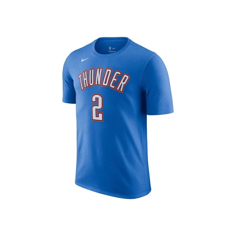 Nike NBA Oklahoma City Thunder Icon Shai Gilgeous T-Shirt Blue
