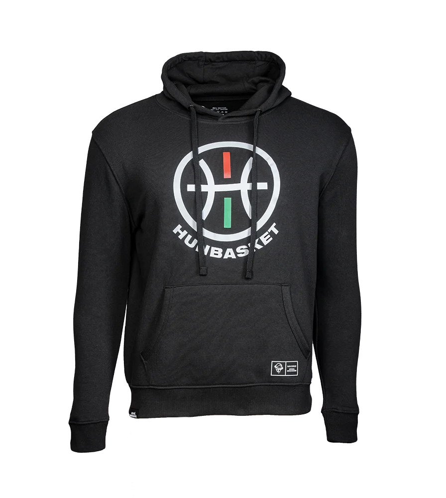 Hunbasket Hoodie Fekete L