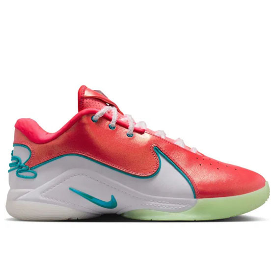 Nike LeBron XXII XMAS Solar Red/White/Vapor Green/Dusty Cactus 47