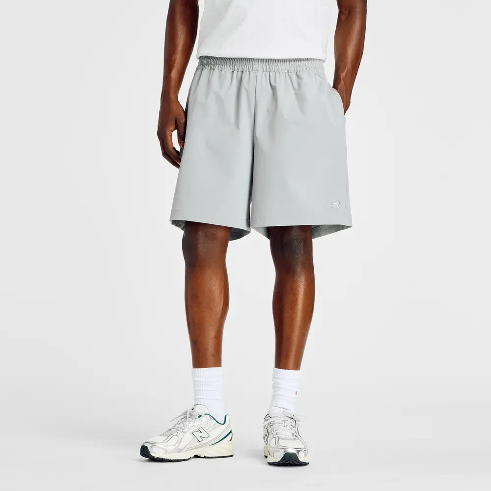 New Balance MB6174CDYST Athletics Stretch Woven Short 7" Grey M
