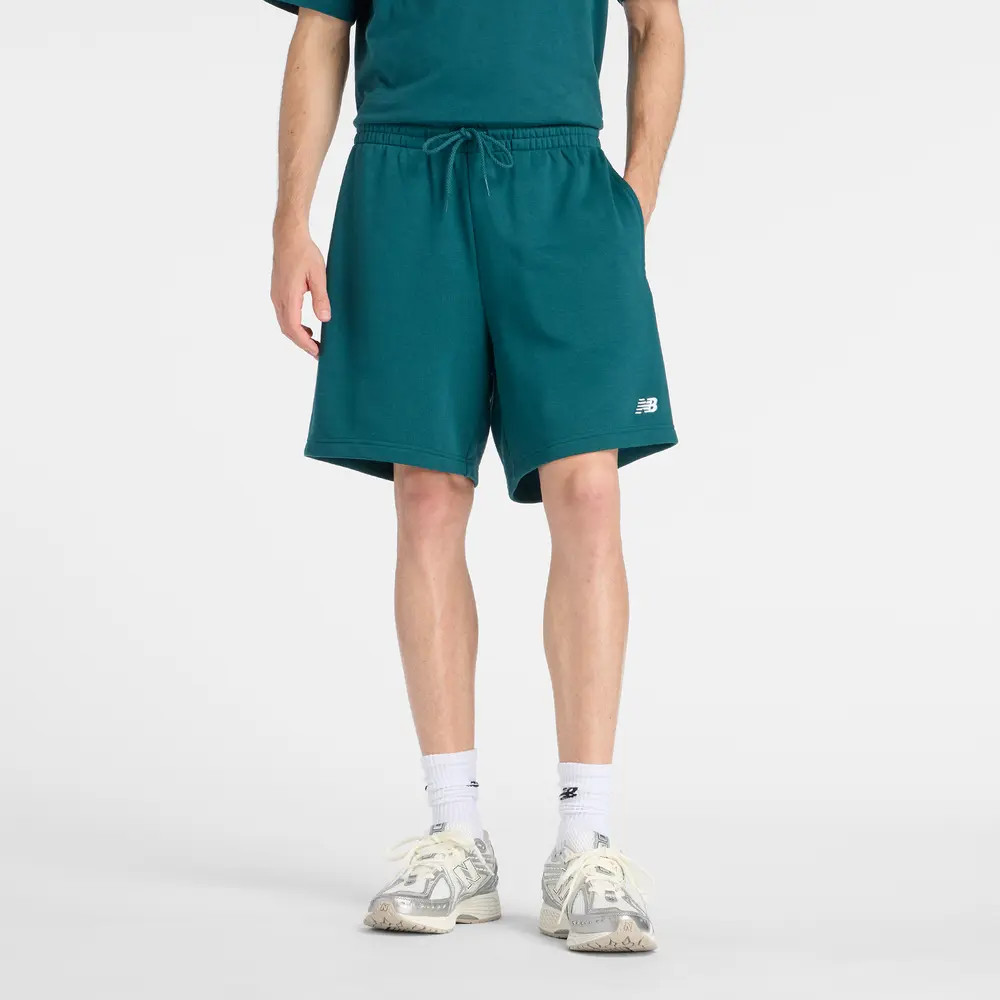 New Balance MS41520AAV 7" Essential French Terry Shorts Medusa Green XXL