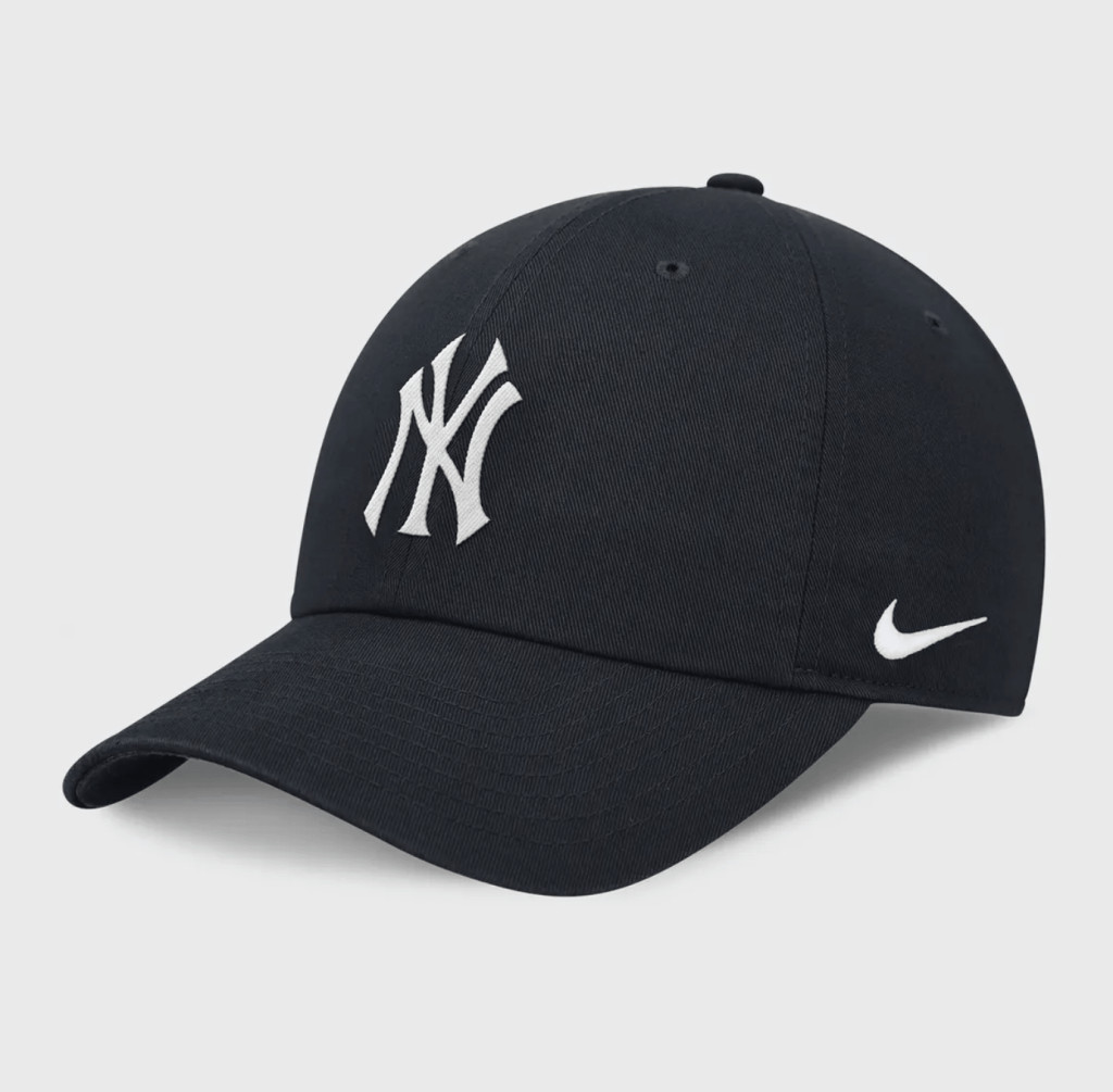 Nike MLB New York Yankees Club Unstructured Organic Cotton Cap Pitch Blue 4FA S/M
