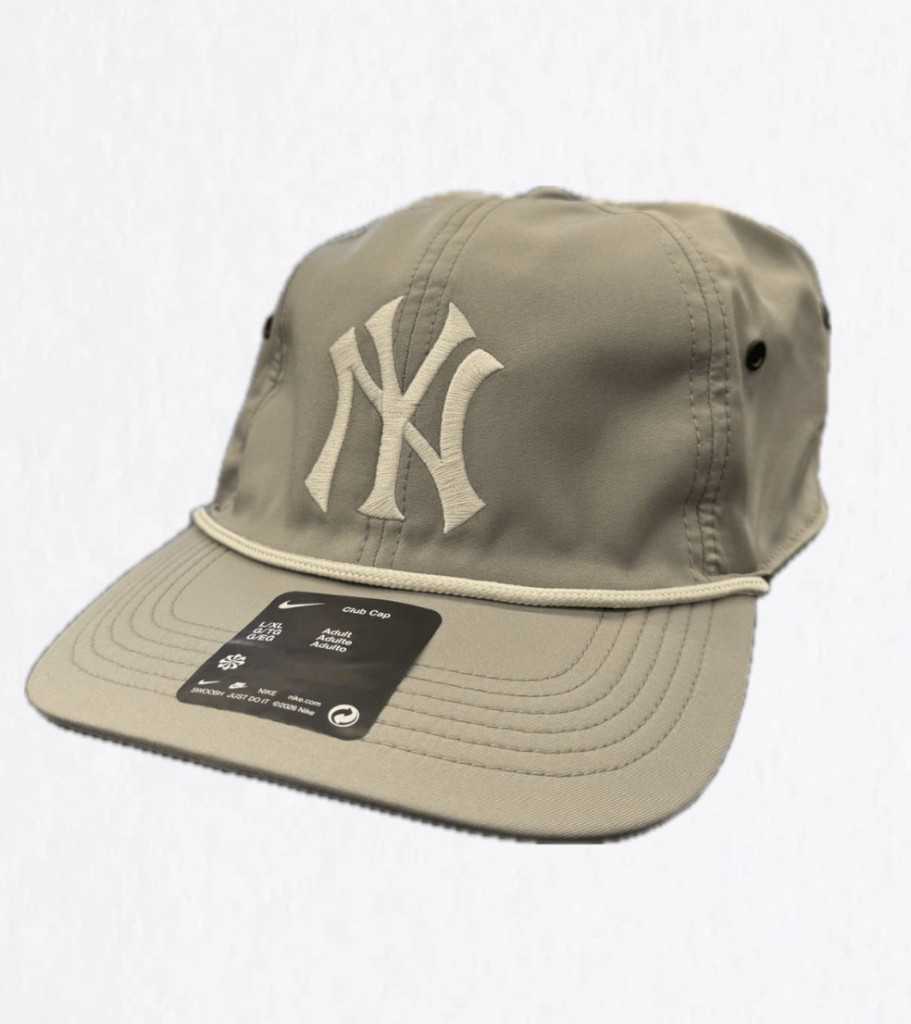 Nike MLB New York Yankees Club Unstructured Adjustable Cap Dark Stucco 05K/Anthracite 06F S/M
