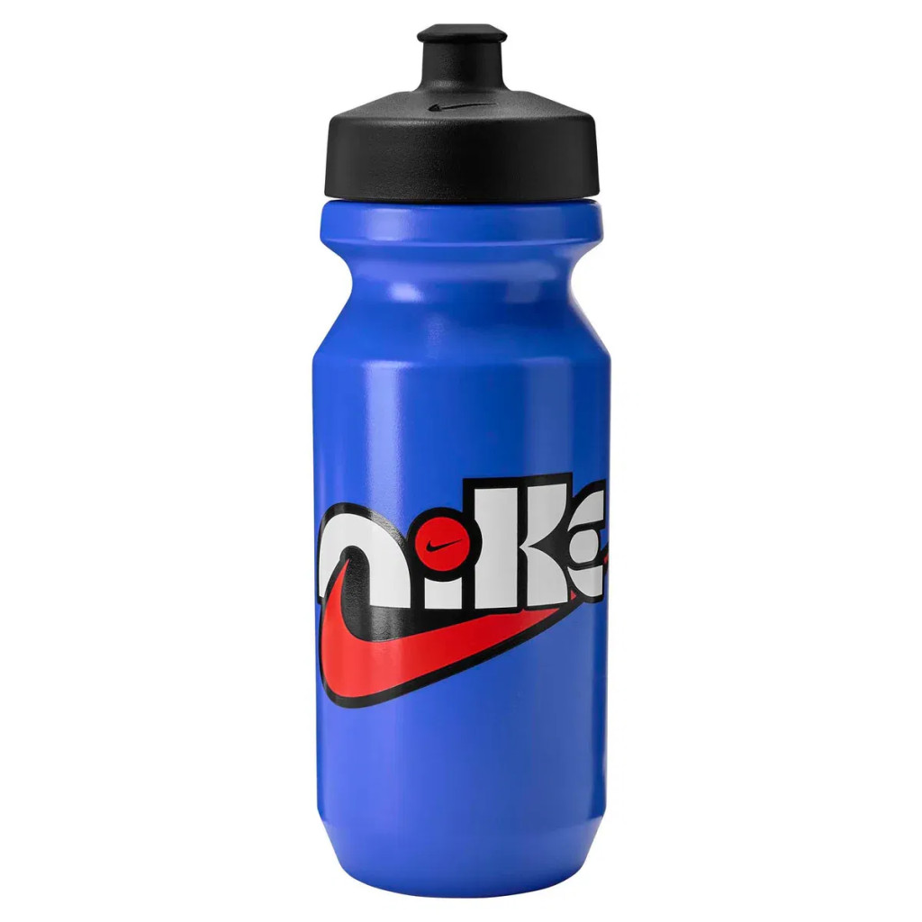 NIKE BIG MOUTH BOTTLE 2.0 22 OZ GRAPHIC HYPER ROYAL/BLACK/LIGHT BONE/UNIVERSITY RED