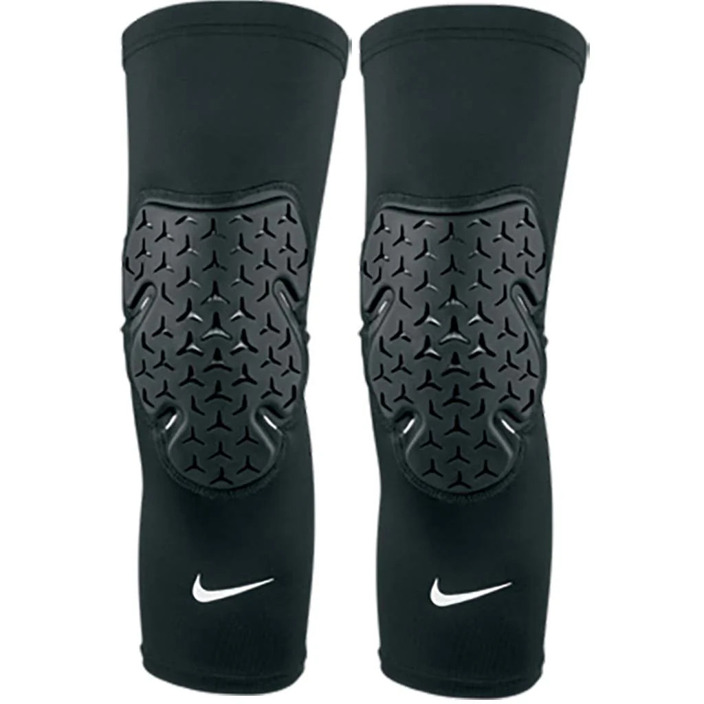 NIKE PRO STRONG LEG SLEEVES BLACK/BLACK/WHITE