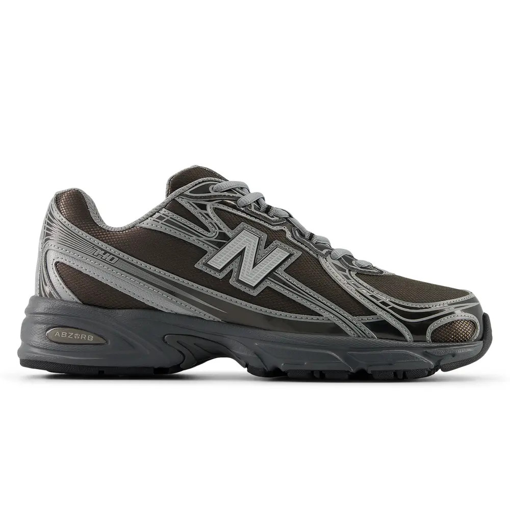 New Balance U7407YI - 740 Lifestyle Shoes Black Metallic 445