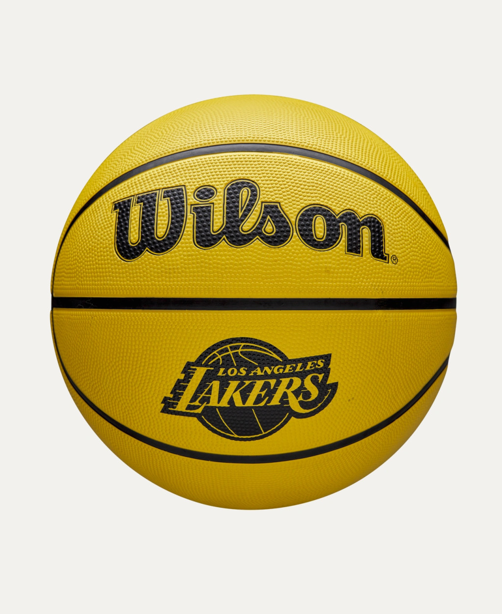 Wilson NBA Team Los Angeles Lakers Tribute Solid BSKT Yellow